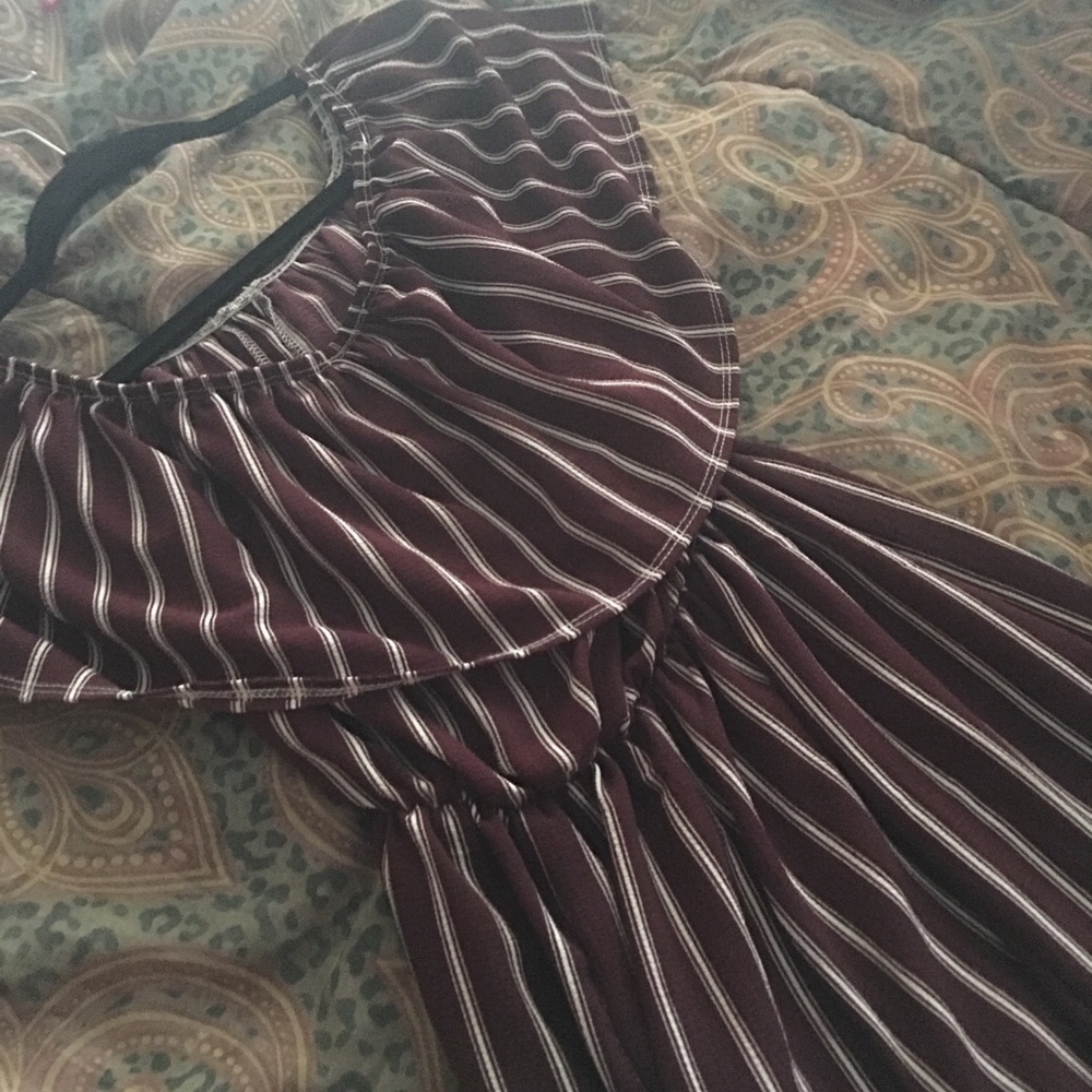 Burgundy All Over Suit